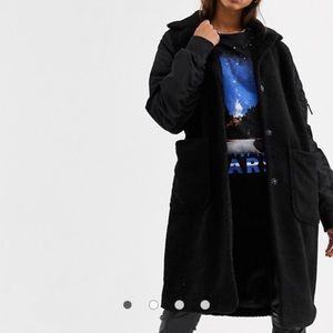 NOISY MAY teddy parka